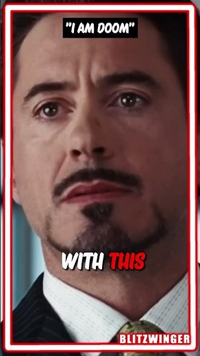 "I Am Iron Man" → "I Am Doom" 🤯
