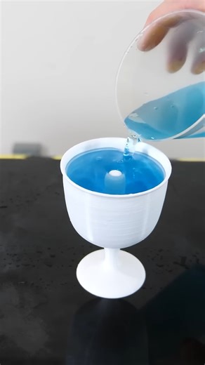 The physics behind the greedy cup 👀 #science #experiment #physics #funfacts #wow #fblifestyle #reels | The Action Lab