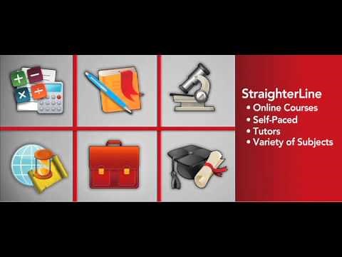 What is StraighterLine? College credit for $99 a month - Enroll today!