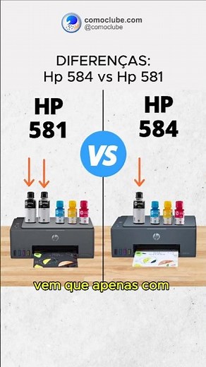 Hp Smart Tank 584 or Hp Smart Tank 581: what's the difference?