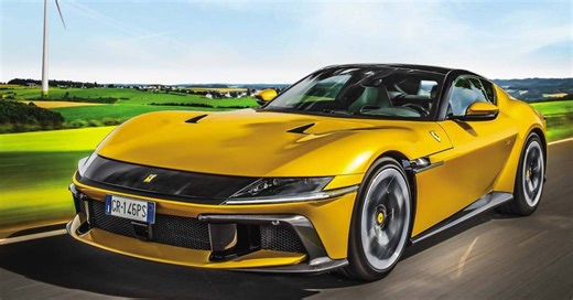 Ferrari 12Cilindri foca no conforto e honra a tradição dos motores V12