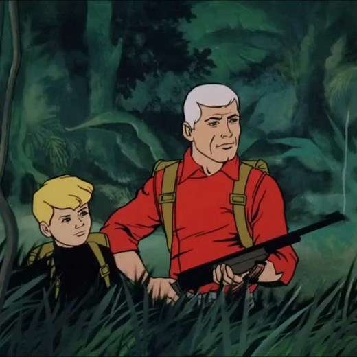 Jonny Quest | Rescuing a Pygmy Sacrifice from a Black Panther!