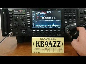 KB9AZZ - ICOM IC-7700 demo