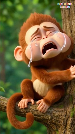 Little Monkey vs Giant Elephant! 🐒🐘 #shorts