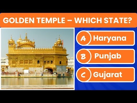 India General Knowledge Quiz | How Many Will You Score? 🇮🇳
