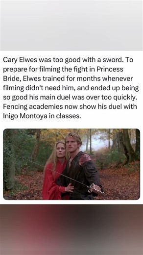 He trained too hard. He won too fast. ⚔️🎬 Fencing legend.#CaryElwes #PrincessBride #Fencing