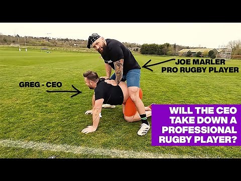 Professional Rugby Player takes on Step One CEO 😲