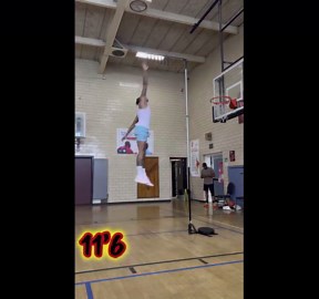 Vert Trainer with 1 Foot God #1footgod #basketball #nba
