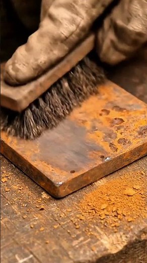 Authentic Workshop Rust Cleanup #rustremoval #satisfying