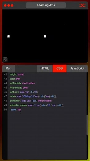 Infinite Loop | HTML CSS