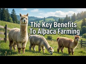 The Key Benefits To Alpaca Farming