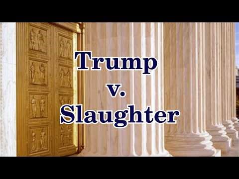 Trump v Slaughter (Dec 8, 2025) Oral Argument | Docket Number 25-332