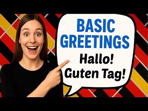 Master Basic German Greetings in 2 Minutes 🇩🇪 | Say Hallo Like a Native!