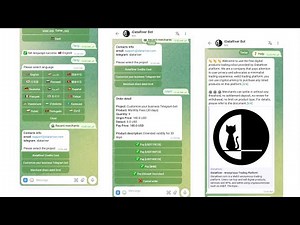Telegram Bot makes trading on telegram easier