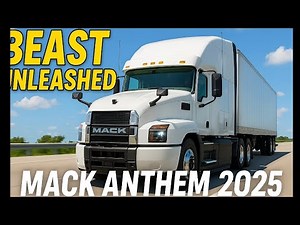All new 2025 MACK Anthem Semi Truck Review | Built for American Roads & Long Hauls!