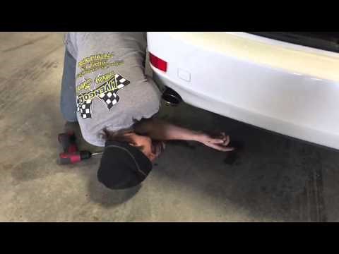 How to remove a 2010 Lexus is250 rear bumper