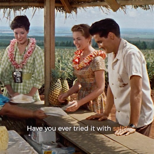 Personal tour guide 🍍 Watch BLUE HAWAII ('61) Saturday (1/17) at 8p ET for FMC's Hollywood in Hawaii Week! 🌟🌺 | FMC