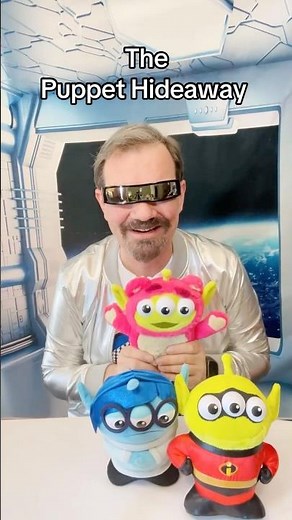 Puppet of the Day –Pixar Alien Remix plush (Lotso from Toy Story 3) made by Mattel Toys