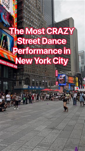The Most CRAZY Street Dance Performance in New York City