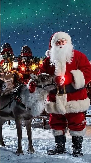 Watch Santa Pick His Newest Reindeer Friend!