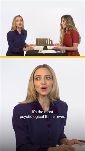 IMDb on Instagram: "Is Jaws a psychological thriller yes or yes? 🦈 Full interview with the cast of #TheHousemaid drops on 10/30 on the IMDb YouTube channel."