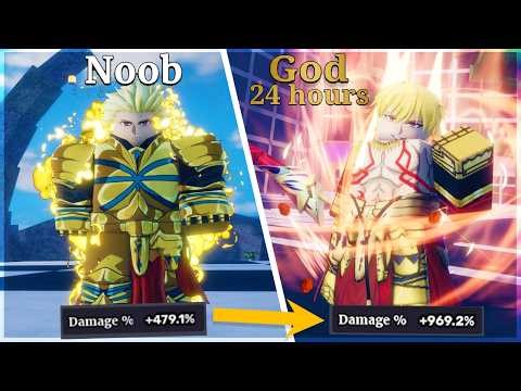 I spent 24 Hours on my 2nd account to unlock GODMODE while breaking all rules... Noob to Pro, Part 2