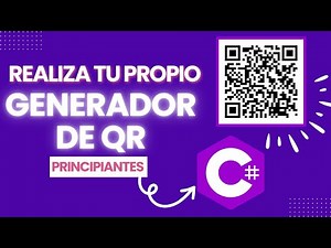 Crea QR con C# en Visual Studio 2022 #qrcode #visualstudio #tutorial