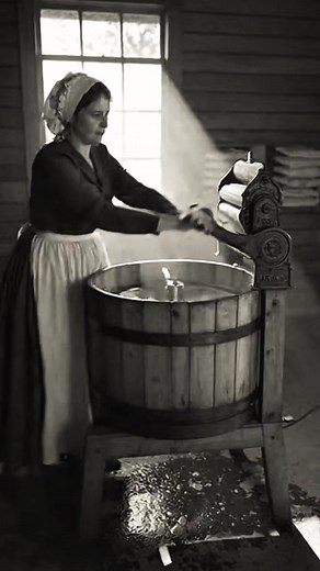 A Look Back at the First Washing Machine 🪣⚙️🕰️ | The Ancient Past