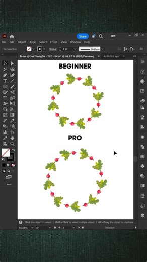 How to Design Custom Pattern Brushes in Illustrator 2026 #illustrator #brush #tutorial