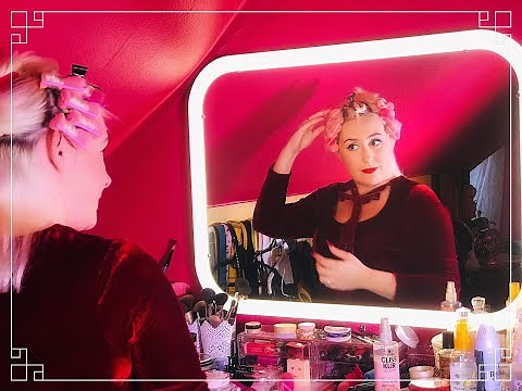 Tuto COIFFURE 3 - POSE DE BIGOUDIS MOUSSE l VINTAGE HAIR TUTORIAL