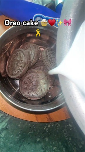 Oreo cake instant at home ♥️✨ #shortsfeed #shortsviral #recipe #cooking #foryoupage #foryou #shorts