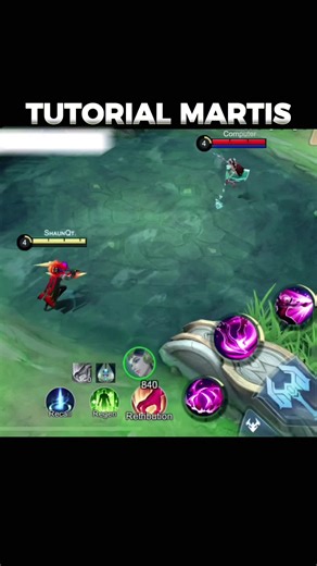 Martis combo tutorial #mobilelegends #mlbb #mlbbcreatorcamp #martis #tutorial #highlight #fyp #foryou