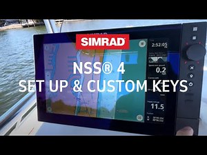 Simrad® NSS® 4 | Set Up and Use Custom Keys