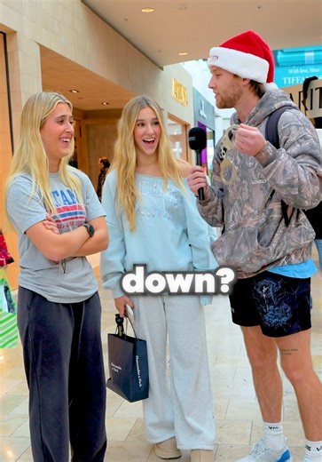 Handcuff yourself to a stranger, get an unlimited shopping budget 🤑 #streetinterview #manonthestreet