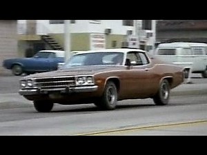 Action scenes/ '73 Plymouth in Caged Heat