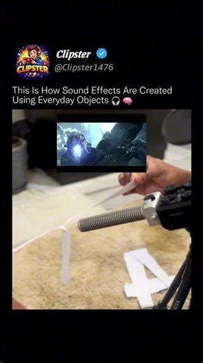 Most people think movie sound effects come from ma