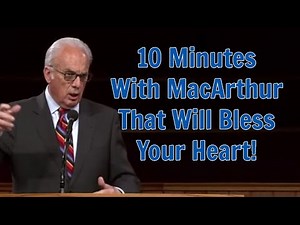 John MacArthur Sings | John MacArthur Leads Worship | John MacArthur sings "It is Well With My Soul"