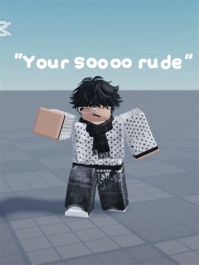 I couldn’t even care LESS!|#rude|#roblox |#diva