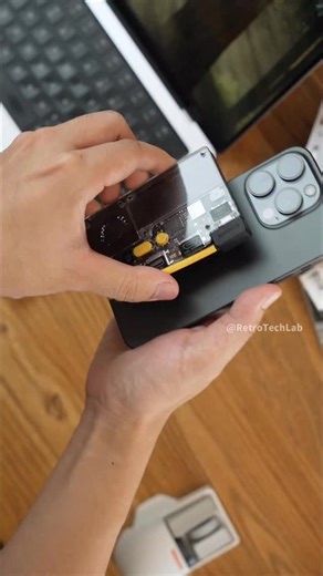 RetroTech Lab on Instagram: "One of the coolest iPhone accessories ever."