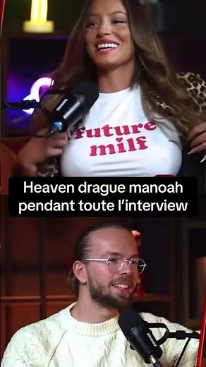 Il s'est passé quoi entre Heaven et Manoah ? 👀 #interview #purebreak #manoah