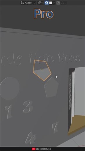 Easily project objects on to different surfaces in blender #blender #3dmodeling #tutorial #shorts