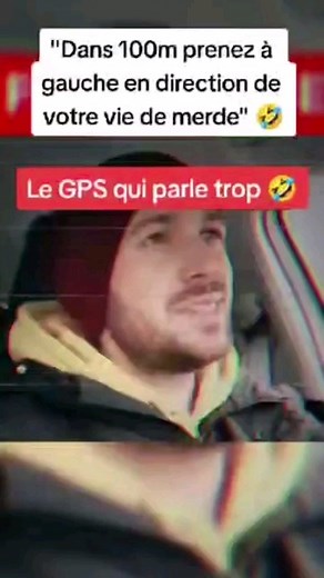 Imaginez un GPS qui ne mâche pas ses mots 🤣 #humour #gps #travail #galère #blague #meme #fou rire #lundi #détente #reels #fyp #drôle #punchline #funnyvideo #humourfrançais | Christophe Rasquier