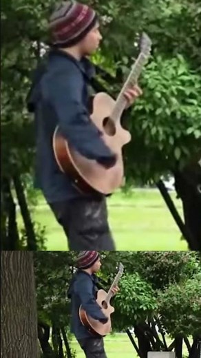 AkStar - Fingerstyle performance in Urban Parks
