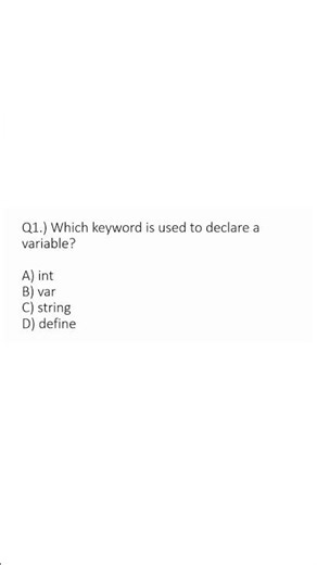 JavaScript MCQ -- #javascript #mcq #quiz #aamiltech