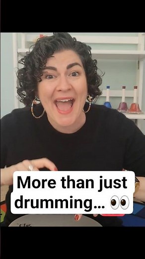 Not Just Drumming! 🥁 Tap, Brush & Play Rhythm | Preschool Music Activity “Oh, My Drum”
