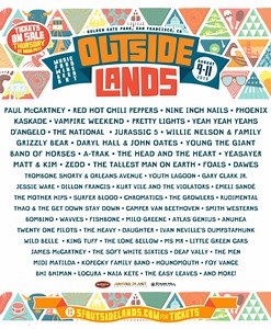 Outside Lands Announces 2013 Line Up: McCartney, Red Hot Chili Peppers, Nine Inch Nails, More