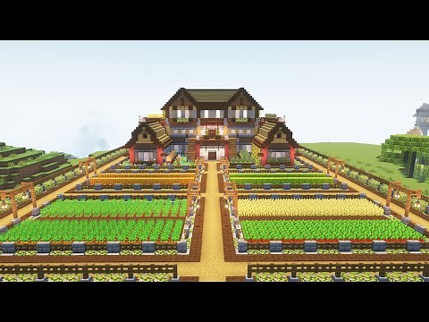 How to build Farmhouse - Minecraft tutorial