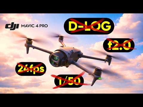 DJI Mavic 4 Pro Settings Everyone Gets Wrong