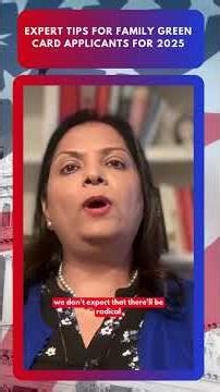 The 2025 Family Green Card Application: What You MUST Know