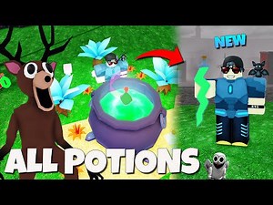 DEER!! All the New Potions & Find the Secret Ingredient 🍄🎃🗿 | 99 Nights in the Forest Indonesia